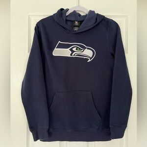 NFL team apparel Seattle Seahawks hoodie like new youth 14/16